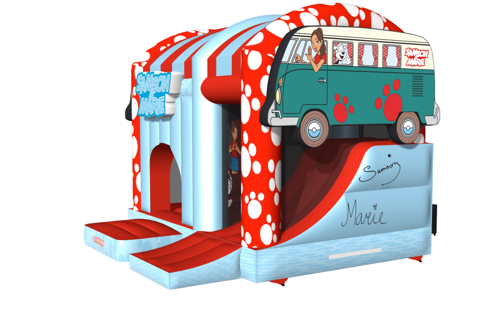 Samson en Marie springkasteel