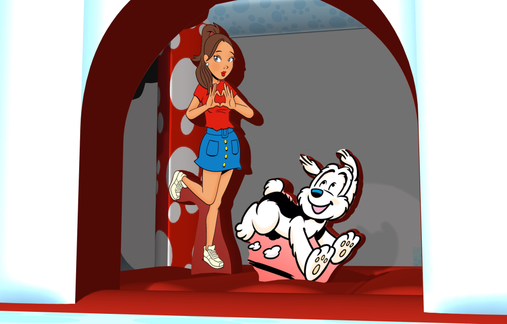 Samson en Marie springkasteel